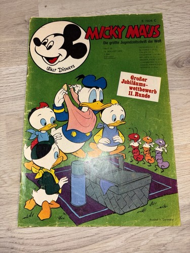 Micky maus heft august - 33,, 15.