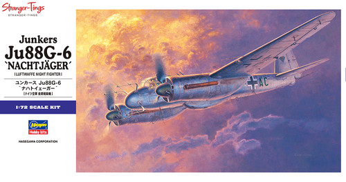 Hasegawa junkers ju88g 6 - 1/72, ju88g-6