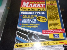 Marktpreise - Oldtimer Markt Sonderheft Nr.20 - 1998, Oldtimer Preise