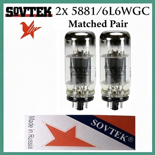 New sovtek 5881 6l6wgc - new, 2x