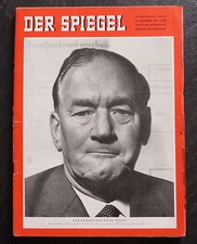 Der Spiegel 48/58 Titelbild: Kassen-Reformer Claussen, WOHNUNGSBAU, Ruhr-Stahl