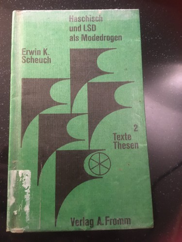 Erwin scheuch haschisch - erwin,