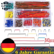 840 Stück Breadboard Jumper Wire Set Steckbrett Steckbrücken Drahtbrücken Set