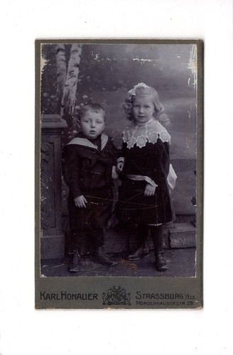 Cdv foto niedliche kleine - cdv,