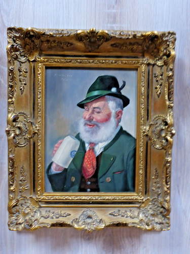 ölgemälde fritz müller - Ölgemälde,