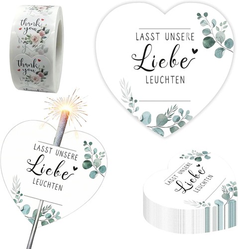 Wunderkerzen hochzeit 100 - wunderkerzen,