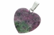  Rubin Zoisit Herz Schmuck
