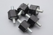 4x Halter Gummilager