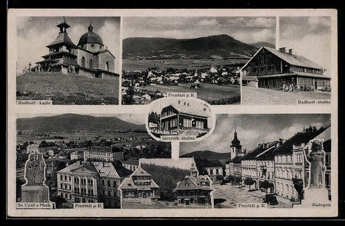 Frankstadt radhost kaple - ak, radhost-kaple