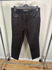 henson+henson Wildlederhose/Dunkelbraun/Gr.38/Komfort