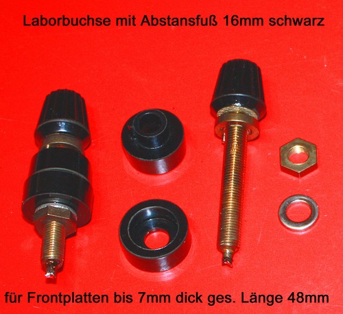 Laborbuchse einbaubuchse - 2x,
