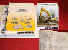Ersatzteilliste Liebherr R 904 C  HDSL Litronic Raupenbagger Hydraulikbagger