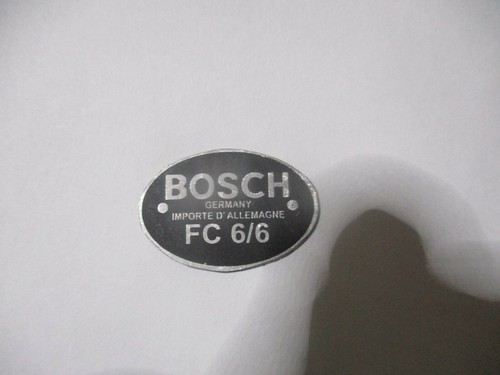 Schild bosch typenschild - schild,