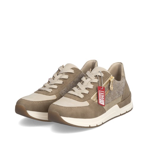 Rieker damen sneaker beige - rieker,