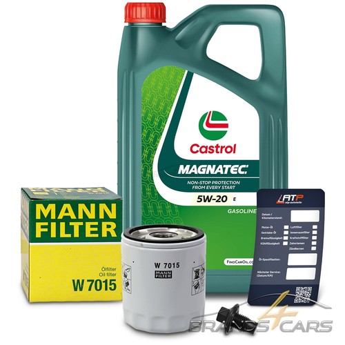 Mann ölfilter castrol - +5l,