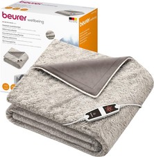 Beurer Wärmezudecke HD 150 XXL Nordic taupe Heizkissen Wärmezudecke