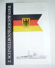 Broschüre, 2. SCHNELLBOOTGESCHWADER, Bundesmarine, Bilder+ Chronik