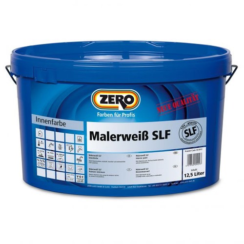 Zero malerweiß slf 12 - malerweiß, 12,5