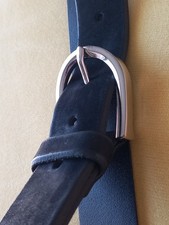 SF - SCHUCHARD & FRIESE schicker Ledergürtel für Damen schwarz *NEU