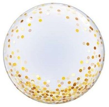 Qualatex Deco Bubble Gold