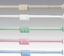 Duschvorhangstange beige