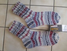Handgestrickte Socken 6 fach