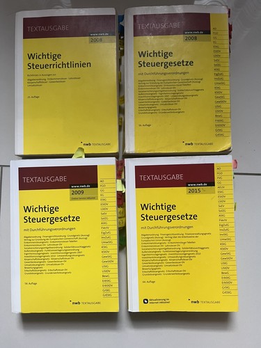 Wichtige steuergesetze nwb - wichtige, 4