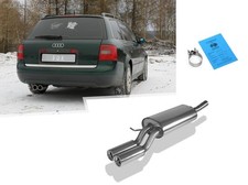  Sportauspuff Audi A6 4B Typ