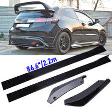 86.6" Sideskirts Seitenschweller Diffusor Heckspoiler für  Honda Civic VIII Type