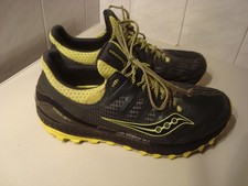 Herren-Sneaker, Gr. 44 , Marke Saucony Xoous iso,  Synthetik, schwarz
