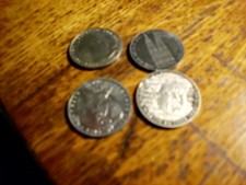 4 stk 5 dm gedenkmünzen
