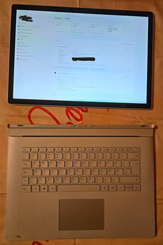 Microsoft surface book - microsoft, 15"