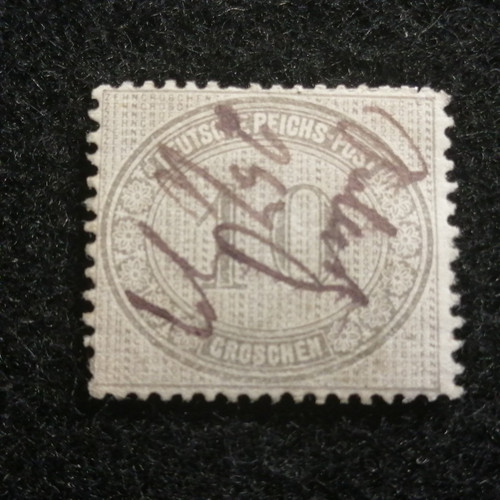Deutsches reich 1872 - 1872-, minr.