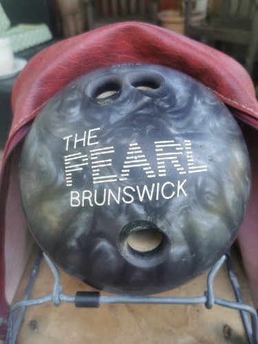 Vintage brunswick bowlingkugel - vintage,