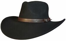  Hut zerbrechlich Cowboyhut 100 % Wolle Stetson-Stil Westernmütze für Herren oder Damen