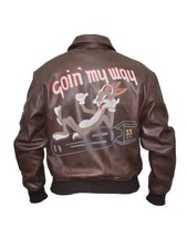 Herren A-2 Pilotenjacke Retro