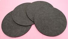 1 Sitzkissen rund 35 cm aus Filz 1 cm dick