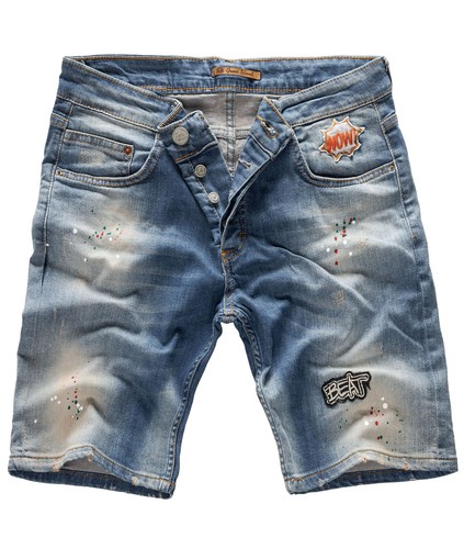 Herren jeans shorts - jeans, bermuda