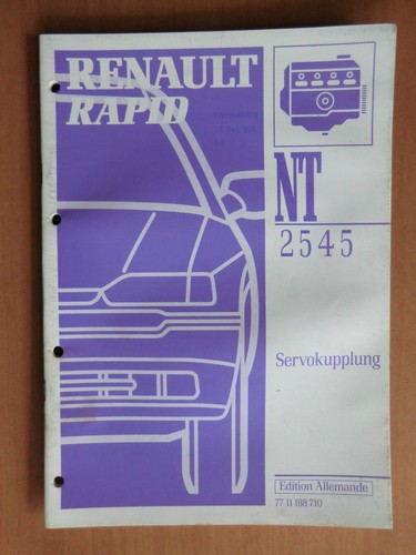 Reparaturhandbuch renault - reparaturhandbuch,