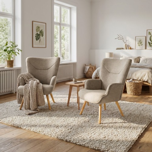Goeurvant sessel mit hocker - sessel,