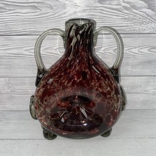 Vintage Vase mundgeblasen Glas