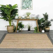 Teppich Jute Quadratisch Beige