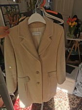 Erich Fend Mantel Beige Gr. 38