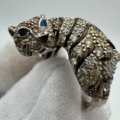 925 silber panther - 925, leopard