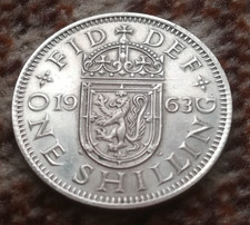 One Shilling  1963     Münze