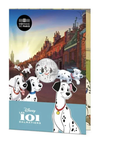 Euro 101 dalmatiner - 101, silber