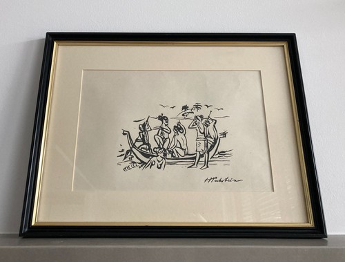 Max pechstein lithographie - max,