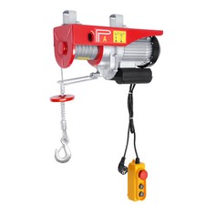 Elektrische Seilwinde Flaschenzug Kran bis 800 kg Seilzug Motorwinde Hub Winde