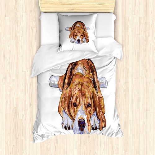 Beagle bettwäsche set - bettwäsche, alter