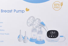 Elektrische Doppel Milchpumpe Muttermilch Abpumpen Wiederaufladbar tragbar Pumpe